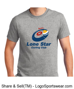 Lone Star Unisex Logo Tshirt Design Zoom