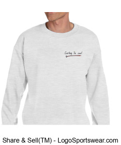 Curling is Cool Light Sweatshirt Design Zoom